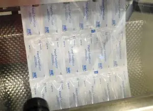 hand sanitizer sachets